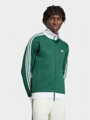 Adidas Bluza w kolorze zielonym rozmiar: M. Zielone bluzy Adidas, m, bez wzorów, bez kaptura. Za 204.95 zł.