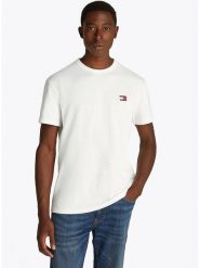 TOMMY JEANS Koszulka w kolorze białym rozmiar: S. Białe bezrękawniki Tommy Jeans, s, bez wzorów, z bawełny, bez kołnierzyka, bez ramiączek. Za 101.70 zł.