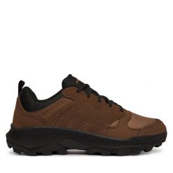 Trekkingi Merrell. Brązowe buty trekkingowe Merrell, bez wzorów, bez zapięcia. Za 379.99 zł.