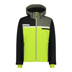 Kurtka narciarska z kapturem CMP. Zielone kurtki narciarskie i snowboardowe CMP, bez wzorów, narciarskie. Za 1,337.95 zł.