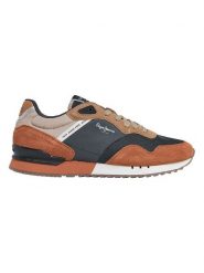 Pepe Jeans FOOTWEAR Sneakersy "London Grade" ze wzorem rozmiar: 43. Buty sportowe casual Pepe Jeans FOOTWEAR, bez wzorów, z jeansu, bez zapięcia. Za 180.06 zł.