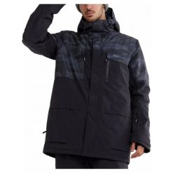 Kurtka narciarska męska Ryder Jacket. Brązowe kurtki narciarskie i snowboardowe Fundango, m, bez wzorów, z syntetyku, narciarskie. Za 629.90 zł.