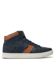 Lee Sneakersy Dean Men Mid 50243024.29Y Granatowy. Niebieskie buty sportowe casual Lee, bez wzorów, ze skóry, bez zapięcia. Za 199.99 zł.