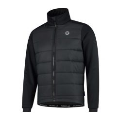 Kurtka rowerowa męska Rogelli Wadded. Czarne kurtki Rogelli, l, bez wzorów, bez kaptura. Za 239.00 zł.