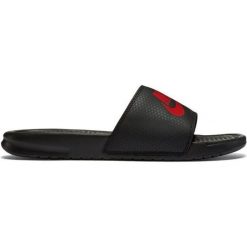 Nike Klapki męskie Benassi Just Do It czarno-czerwone r. 40 (343880-060). Klapki marki Nike. Za 185.99 zł.