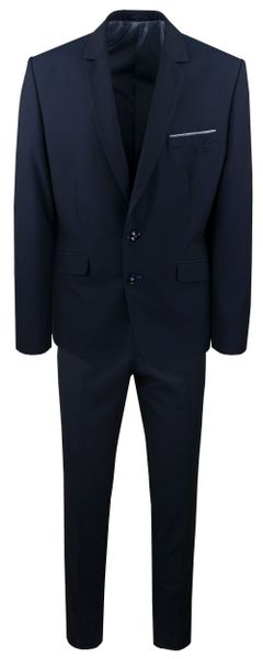 Granatowy Garnitur na Studniówkę lub Wesele - Taliowany - Casino. Niebieskie garnitury Casino, do pracy, l, bez wzorów, z poliesteru. Za 385.00 zł.
