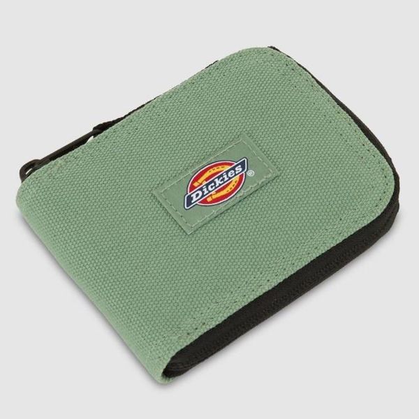 Portfel Dickies Duck Canvas Sea Spray. Brązowe portfele Dickies, bez wzorów. Za 156.51 zł.