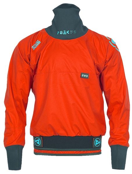 Kurtka kajakowa na wyprawy wodne unisex Peak Semi Long wodoodporna. Czerwone kurtki PEAK PADDLESPORTS, l, bez wzorów, z materiału, bez kaptura. Za 1,120.00 zł.