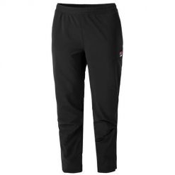 Spodnie treningowe męskie Fila Pro3. Czarne spodnie treningowe długie Fila, m, bez wzorów, z dresówki. Za 466.00 zł.