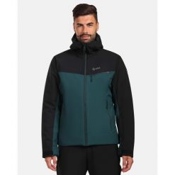 Męska kurtka narciarska Kilpi FLIP-M. Czarne kurtki narciarskie i snowboardowe Kilpi, m, bez wzorów, narciarskie. Za 473.69 zł.