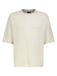 Sublevel Koszulka w kolorze kremowym rozmiar: L. Brązowe bezrękawniki Sublevel, l, bez wzorów, bez kołnierzyka, bez ramiączek. Za 139.54 zł.