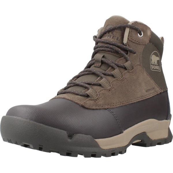Buty SOREL BUXTON LITE LACE PLUS Zielony. Brązowe buty turystyczne Sorel, bez wzorów, z materiału, bez zapięcia, trekkingowe. Za 434.99 zł.