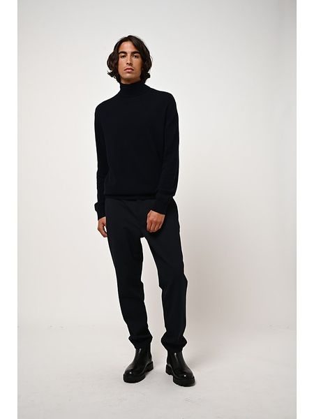 AUTHENTIC CASHMERE Kaszmirowy golf "Bange" w kolorze granatowym rozmiar: S. Niebieskie golfy AUTHENTIC CASHMERE, s, bez wzorów, z kaszmiru, bez ramiączek. Za 434.99 zł.