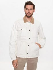 Jack&Jones Kurtka jeansowa Steel 12231171 Écru Regular Fit. Kurtki Jack&Jones, m, bez wzorów, z bawełny, bez kaptura. Za 169.99 zł.