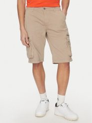 Alpha Industries Szorty materiałowe 136250 Beżowy Regular Fit. Brązowe szorty Alpha Industries, m, bez wzorów, z bawełny. Za 229.99 zł.