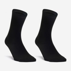 Skarpetki fitness Domyos wysokie 2 pary. Skarpety DOMYOS, bez wzorów, z dzianiny. Za 29.99 zł.