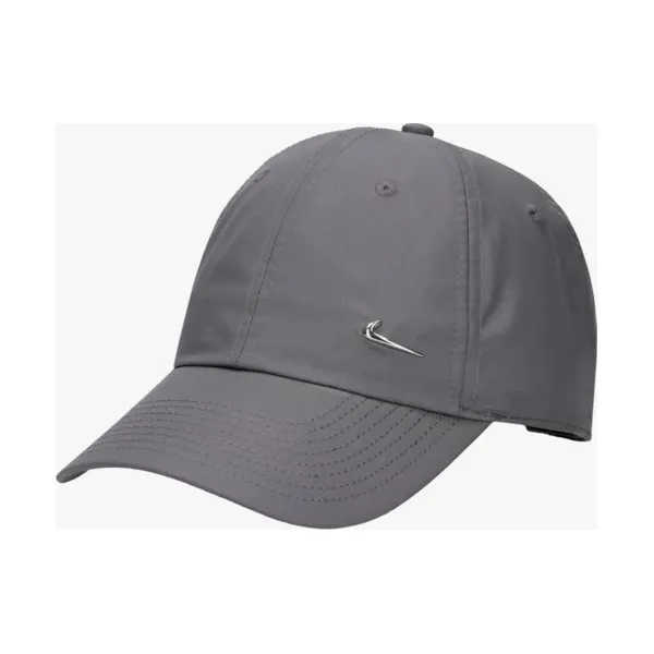 Nike Czapka U Nk H86 Cap Nk Metal Swoosh , szary, rozmiar ONE SIZE. Szare czapki z daszkiem Nike, bez wzorów, z materiału. W wyprzedaży za 59.99 zł.