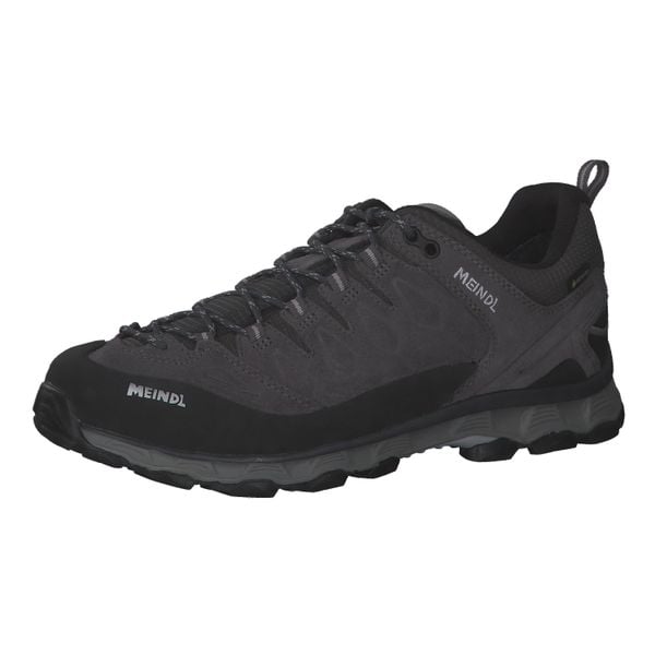 Buty trekkingowe męskie MEINDL Lite Trail GTX, z membraną Gore-Tex. Szare buty trekkingowe MEINDL, bez wzorów, z gore-texu, bez zapięcia, trekkingowe, gore-tex. Za 844.00 zł.