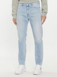 Tommy Jeans Jeansy Dad DM0DM18718 Niebieski Tapered Fit. Niebieskie jeansy Tommy Jeans, m. Za 329.99 zł.