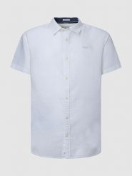 Pepe Jeans Koszula - Regular fit - w kolorze białym rozmiar: M. Białe koszule Pepe Jeans, m, bez wzorów, z jeansu, bez kołnierzyka, bez ramiączek. Za 140.86 zł.