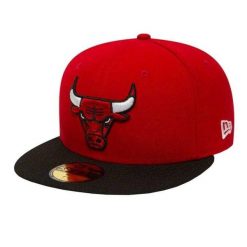 Męska Czapka Z Daszkiem Chicago Bulls. Czerwone czapki z daszkiem NBA, bez wzorów. Za 205.99 zł.