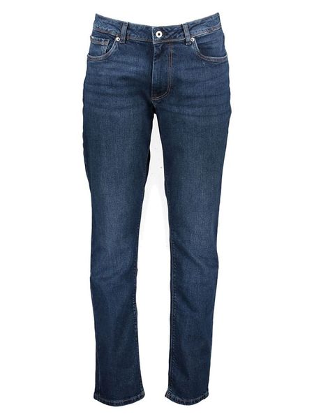 Pepe Jeans Dżinsy "Stanley" - Tapered fit - w kolorze granatowym rozmiar: W31/L34. Niebieskie jeansy Pepe Jeans, l. Za 187.96 zł.