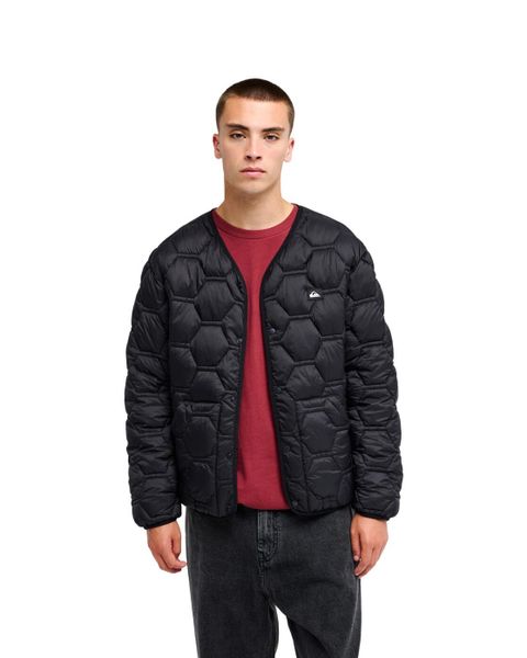Kurtka ocieplająca dla Mężczyzn FUSE URBAN Czarny. Czarne kurtki Quiksilver, m, bez wzorów, z nylonu, bez kaptura. Za 599.99 zł.