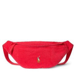 Saszetka nerka Polo Ralph Lauren. Czerwone saszetki i nerki Polo Ralph Lauren, bez wzorów. Za 319.99 zł.