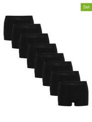 Fila Bokserki (8 par) w kolorze czarnym rozmiar: M. Czarne bokserki Fila, m, bez wzorów. Za 173.99 zł.