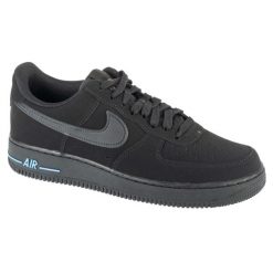 Buty sportowe Sneakersy męskie, Air Force 1 '07. Czarne buty sportowe casual Nike, bez wzorów, z materiału, bez zapięcia. Za 529.99 zł.