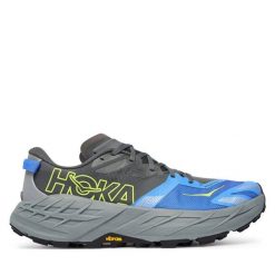 Buty do biegania Hoka. Szare buty do biegania HOKA, bez wzorów, bez zapięcia, do biegania. Za 749.99 zł.
