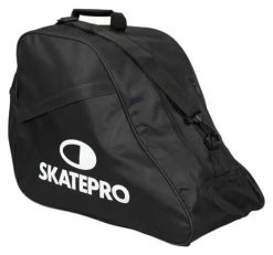 Odzież Rolki unisex SkatePro DeLuxe Skate Torba - 34-41. Czarna torby na ramię SKATEPRO, bez wzorów, na ramię, duże, bez dodatków. Za 147.99 zł.