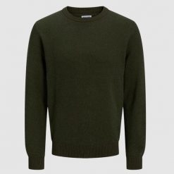 Sweter Jack & Jones Globe Duffel. Swetry nierozpinane Jack&Jones, m, bez wzorów, bez kołnierzyka, bez ramiączek. W wyprzedaży za 163.90 zł.