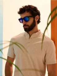 Okulary przeciwsłoneczne w prostokątnej oprawce - wielobarwny. Okulary przeciwsłoneczne Sinsay, prostokątne. Za 15.99 zł.