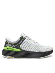 Skechers Buty do biegania Max Cushioning Suspension 220936 Biały. Białe buty do biegania Skechers, bez wzorów, z materiału, bez zapięcia, do biegania. Za 319.99 zł.