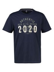 Lerros Koszulka w kolorze granatowym rozmiar: 3XL. Niebieskie bezrękawniki Lerros, xl, bez wzorów, z bawełny, bez kołnierzyka, bez ramiączek. Za 69.95 zł.