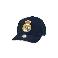 Real Madryt czapka z daszkiem Junior Cap 12TH. Niebieskie czapki z daszkiem REAL MADRID, bez wzorów. W wyprzedaży za 111.60 zł.