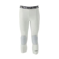 Legginsy 3/4 z nakolannikami McDavid Hex. Białe legginsy długie sportowe MCDAVID, s, bez wzorów, z materiału, na fitness i siłownię. Za 326.00 zł.
