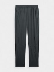 4F Spodnie sportowe w kolorze szarym rozmiar: S. Szare spodnie treningowe długie 4F, s, bez wzorów. Za 113.36 zł.