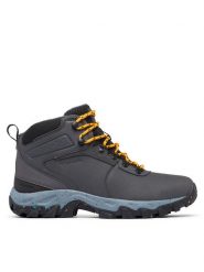 Columbia Trekkingi Newton Ridge Wp Omni-Heat II 2056191 Szary. Szare botki sznurowane Columbia, bez wzorów, ze skóry, bez obcasa, bez zapięcia. Za 399.99 zł.