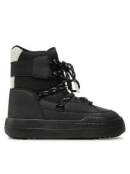Moon Boot Śniegowce Park Sneaker Boot 80D2470060 Czarny. Czarne śniegowce Moon Boot, ze skóry, bez zapięcia. Za 899.99 zł.