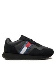 Tommy Jeans Sneakersy Tjm Modern Runner EM0EM01316 Czarny. Czarne buty sportowe casual Tommy Jeans, bez wzorów, z jeansu, bez zapięcia. Za 239.99 zł.