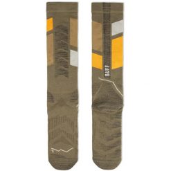 Skarpetki Buff THERMONET® OVER THE CALF SOCKS. Zielone skarpety Buff, bez wzorów, z puchu. Za 149.90 zł.