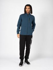 Champion Bluza "Full-zip" | 218750 | Mężczyzna | Niebieski. Niebieskie bluzy Champion, l, bez wzorów, z bawełny, bez kaptura. W wyprzedaży za 199.00 zł.