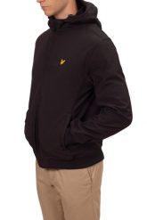 Kurtka z podszewką polarową Lyle & Scott. Czarne kurtki LYLE AND SCOTT, na zimę, xl, bez wzorów, z materiału, bez kaptura. Za 595.95 zł.