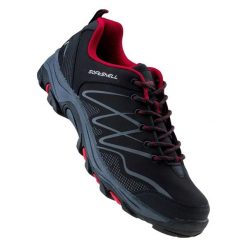 Męskie Buty Turystyczne Ronn Low. Czarne buty turystyczne MARTES, bez wzorów, z gumy, bez zapięcia. Za 172.99 zł.