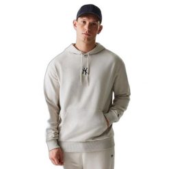 Oversize hoodie New York Yankees MLB LE Midi. Brązowe bluzy New Era, m, bez wzorów. Za 213.55 zł.
