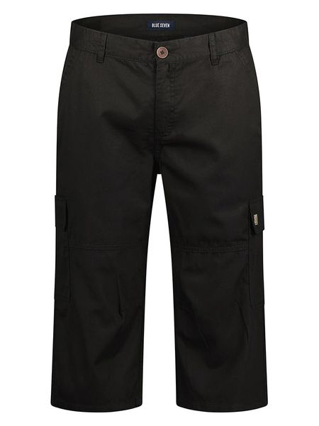 Blue Seven Bojówki w kolorze czarnym rozmiar: 3XL. Czarne joggery i bojówki Blue Seven, xl, bez wzorów, z bawełny. Za 94.95 zł.
