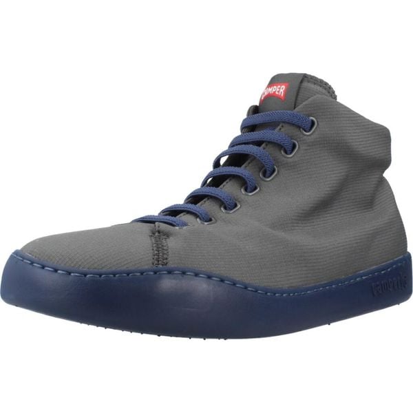 Buty CAMPER PEU Szary. Szare buty trekkingowe Camper, bez wzorów, z tkaniny, bez zapięcia, trekkingowe. Za 448.99 zł.