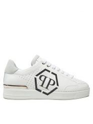 PHILIPP PLEIN Sneakersy FADS MSC3981 PLE005N Biały. Białe buty sportowe casual Philipp Plein, bez wzorów, ze skóry, bez zapięcia. Za 1,739.00 zł.